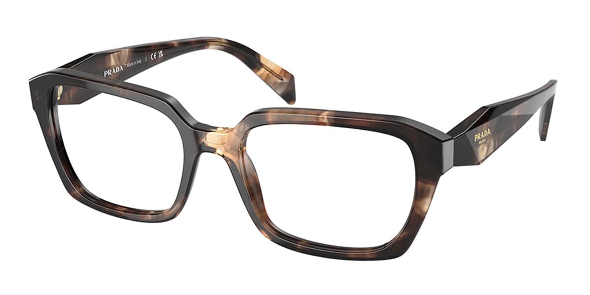 Prada VPR14Z-F 07R-1O1 Eyeglasses Brown 55mm Women