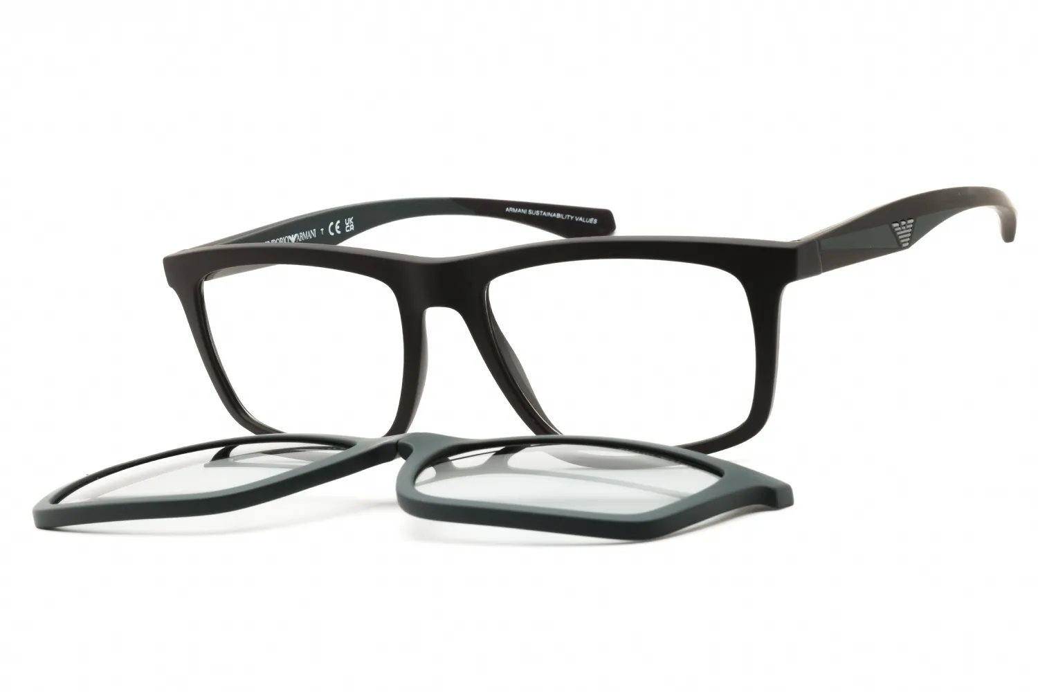 Emporio Armani 0EA4235 61861W Sunglasses Matte Brown 55mm Men