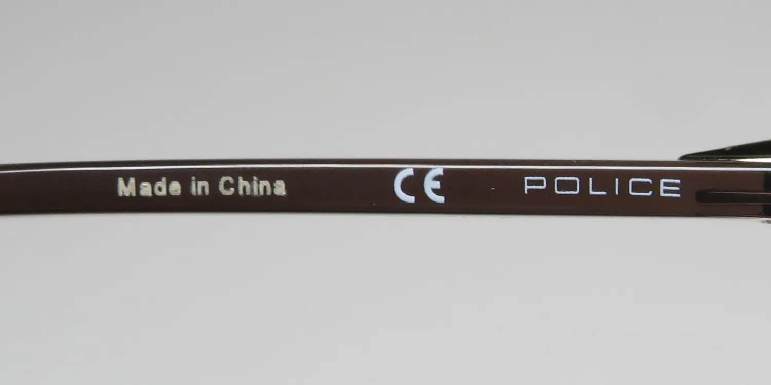 Police Spld30 0913 Sunglasses Transparent Brown 54mm 7