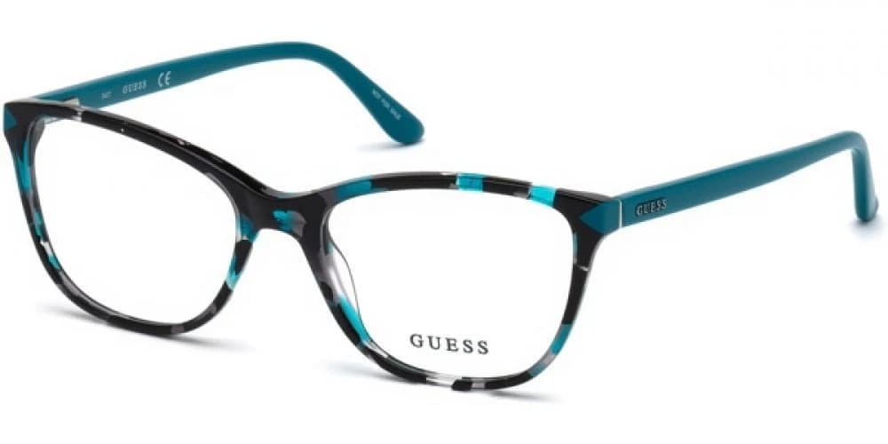 Guess GU2673 089 Eyeglasses Turqoise 53mm Women