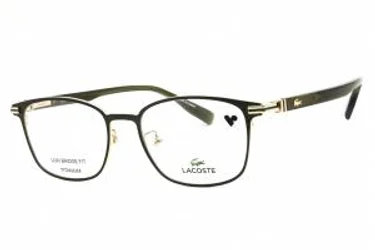 Lacoste L2530LB 320 Eyeglasses Satin Olive 52mm