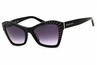 Marciano GM00020 01B Sunglasses Shiny Black 56mm