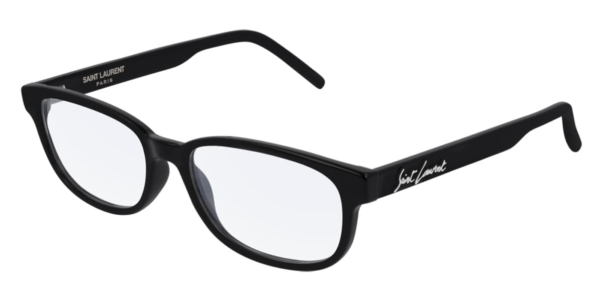 Saint Laurent SL320 001 SL 320 Eyeglasses Black 53mm Unisex