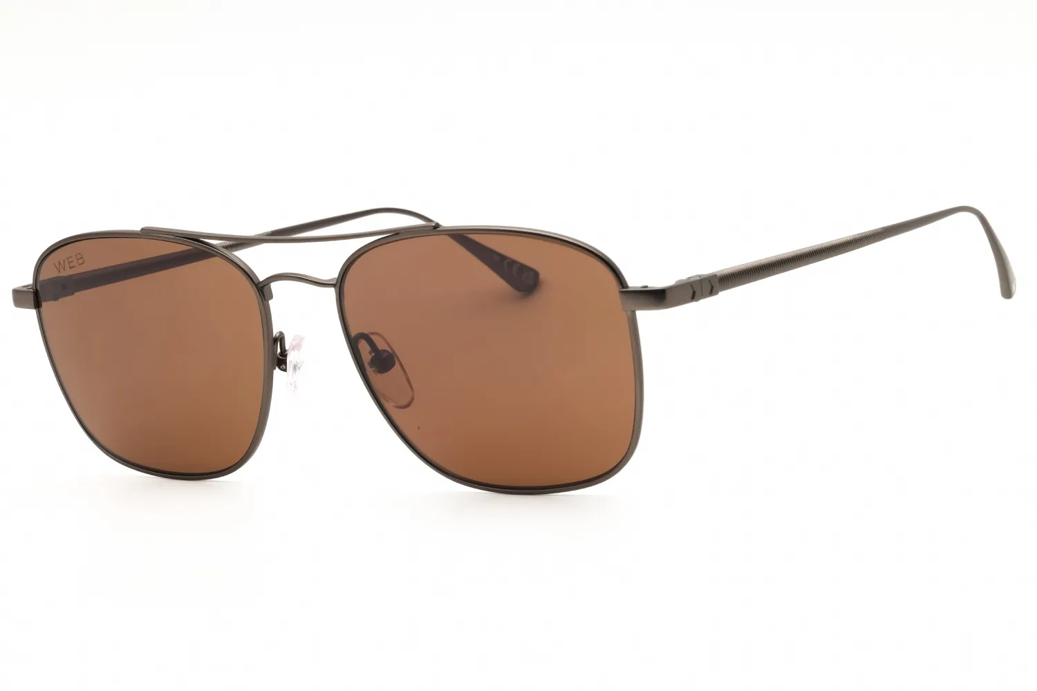 Web WE0341 09J Sunglasses Matte Gunmetal 55mm Men