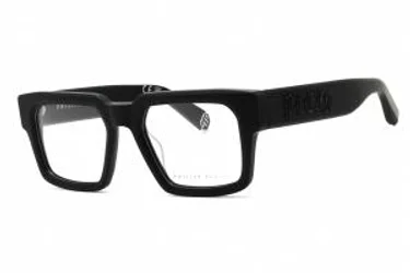 Philipp Plein VPP156M 0703 Eyeglasses Matt Black 53mm