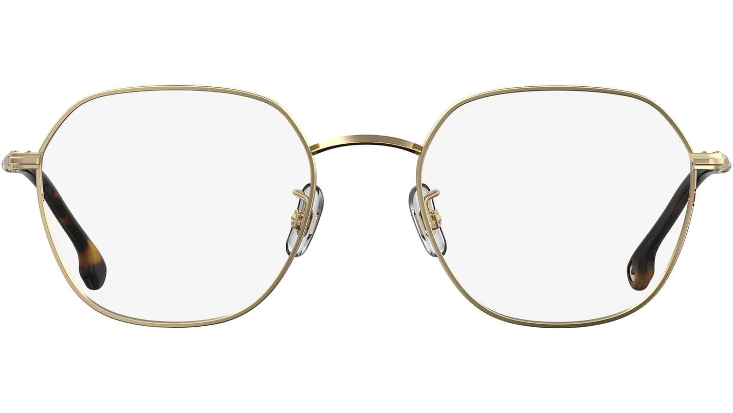 Carrera 180/F J5G 180/F Asian Fit Eyeglasses Gold 50mm Men 2