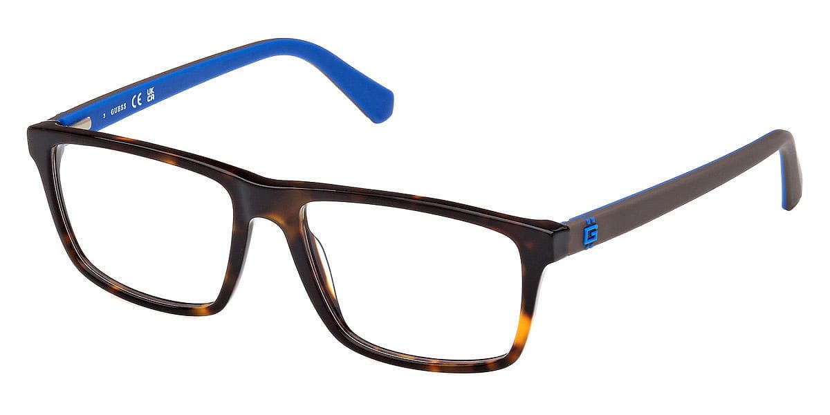 Guess GU50130 052 Eyeglasses Dark Havana 57mm Men