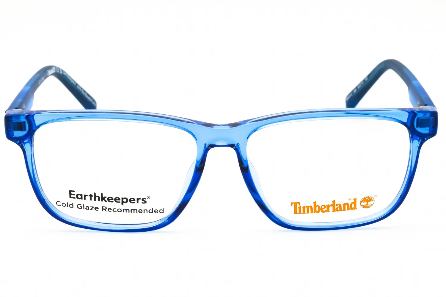 Timberland TB50012 090 Eyeglasses Shiny Blue 50mm Men 2