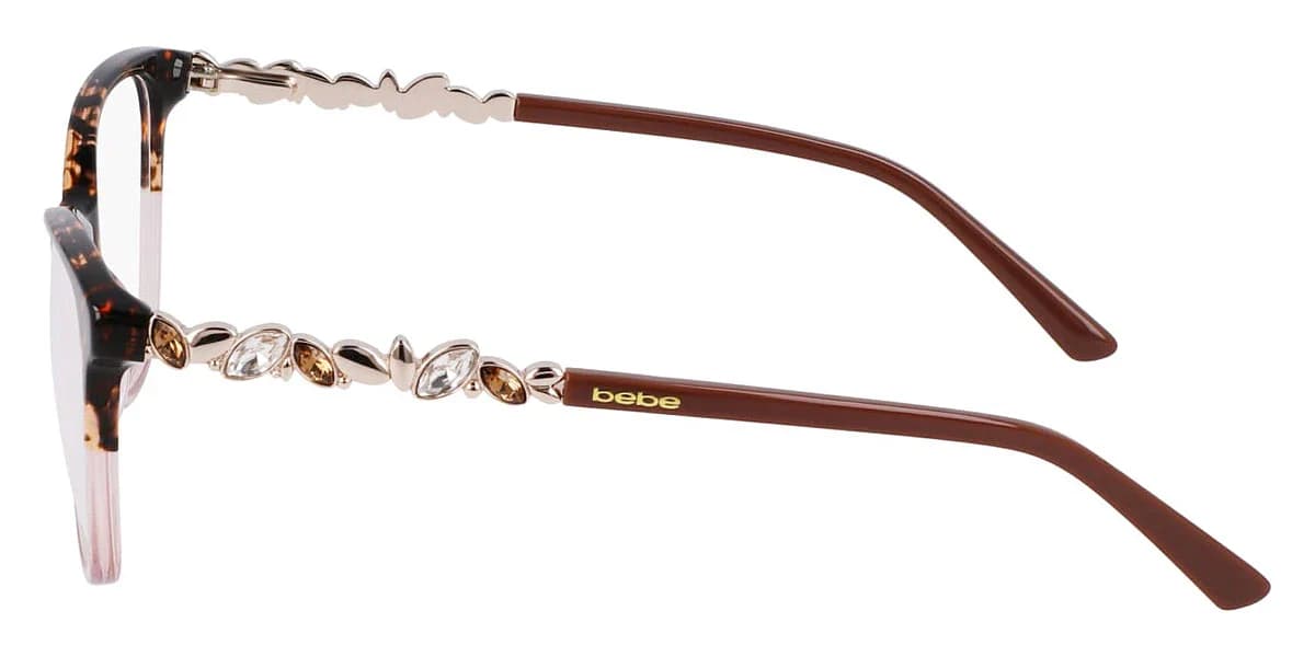 Bebe BB5229 200 Eyeglasses Topaz Gradient 52mm Women 3