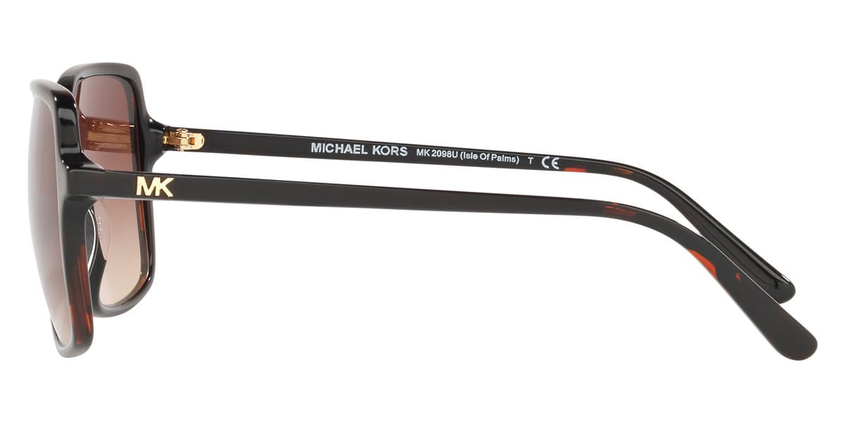 Michael Kors MK2098U Isle Of Palms 378113 Sunglasses Brown 56mm Women 3