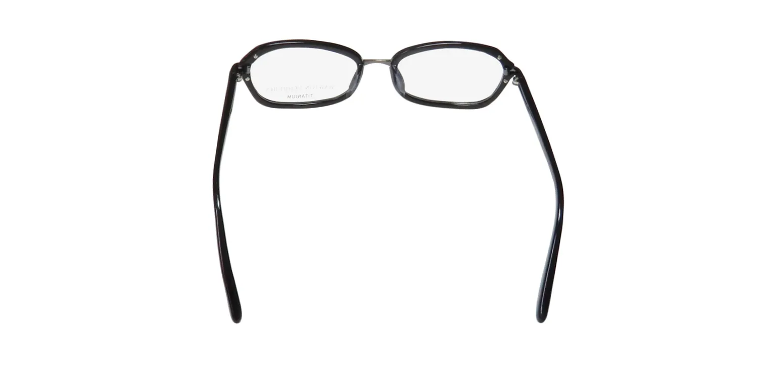 Barton Perreira Rosalie bla/pew Eyeglasses Black Pewter 50mm 5