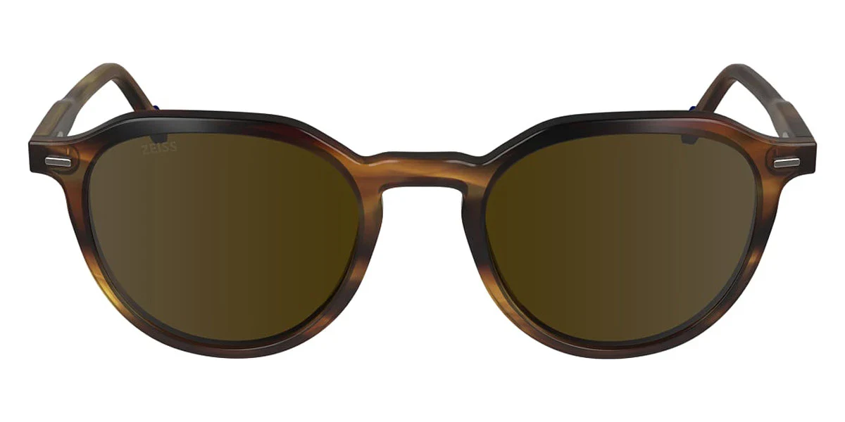 Zeiss ZS24543S 237 Sunglasses Striped Brown 50mm Unisex 2