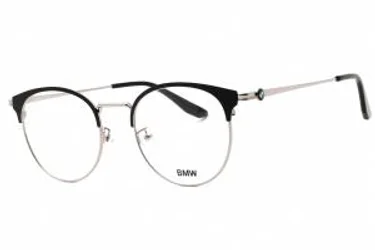 BMW BW5010 014 Eyeglasses Shiny Light Ruthenium 51mm