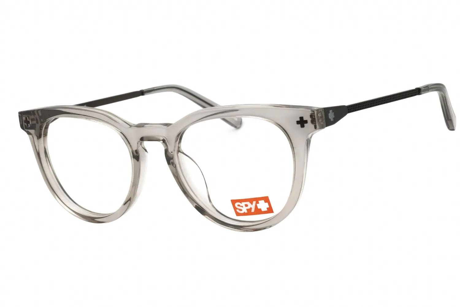 Spy KADEN FUSION 52 5700000000173 Eyeglasses Crystal Smoke Brushed Black 52mm Men