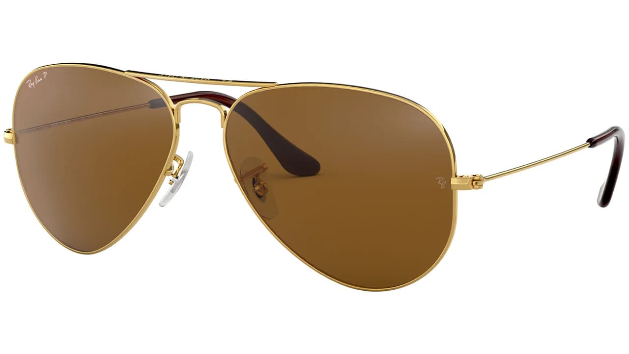 Ray-Ban RB3025 00157 Sunglasses Gold 58mm Men