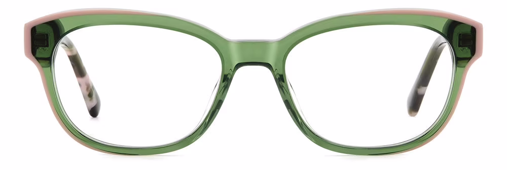Kate Spade ZELDA 0IWB Eyeglasses Green Pink 50mm Women 2