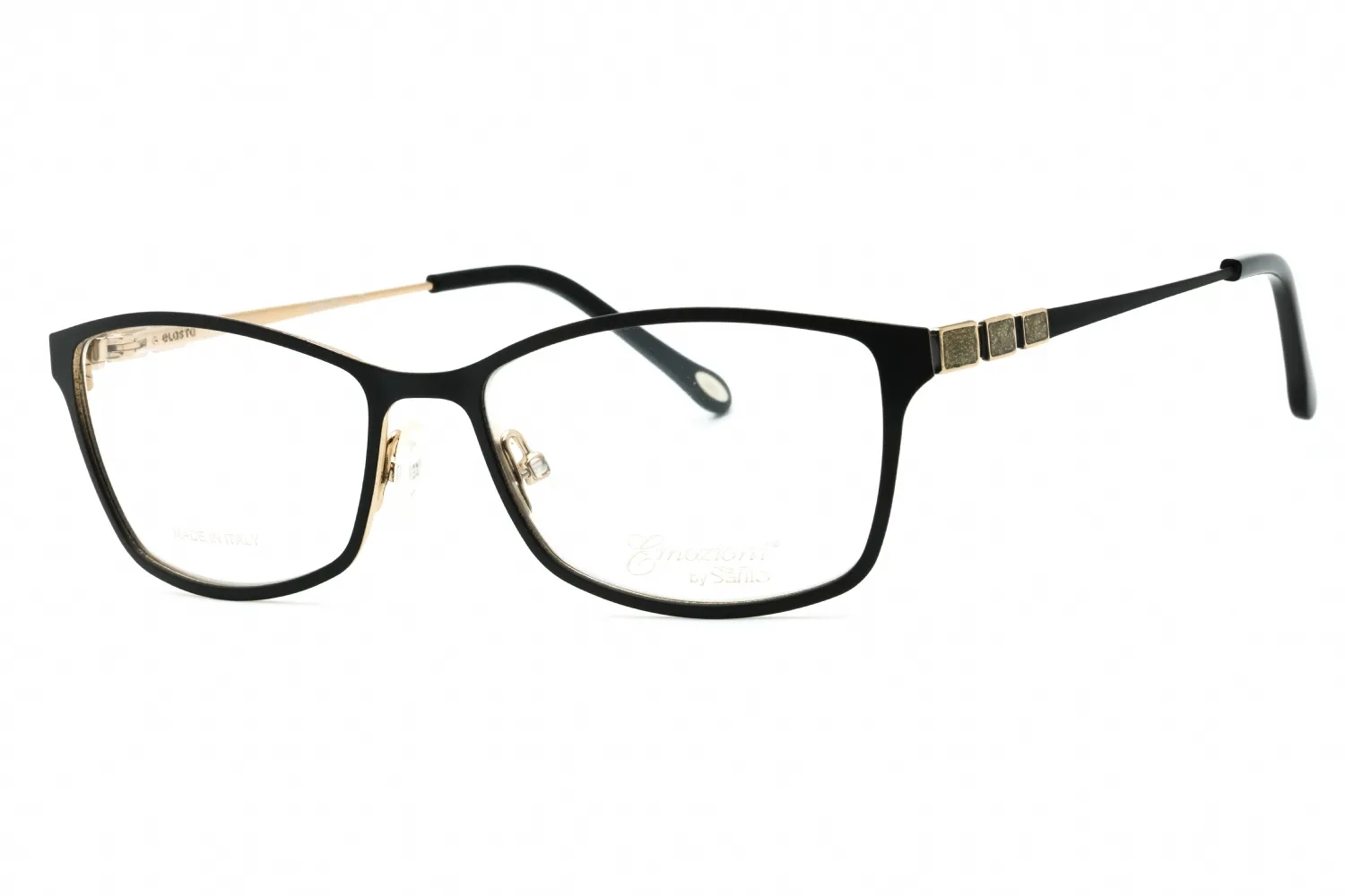 Emozioni EM 4416 02M2 00 Eyeglasses Black Gold 52mm Women