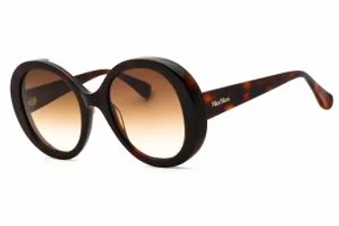 Max Mara MM0074 52F Sunglasses Dark Havana 54mm