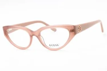 Guess GU50113 57 Eyeglasses Shiny Beige