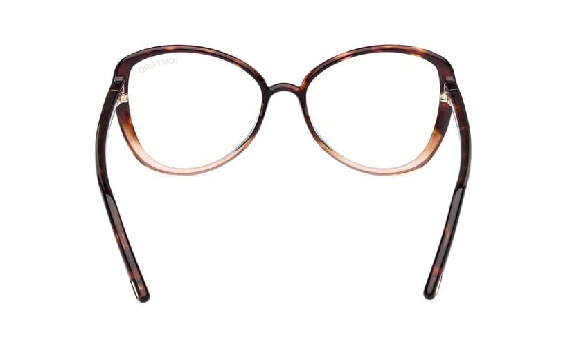 Tom Ford TF5907B 056 Eyeglasses Brown 55mm Women 3