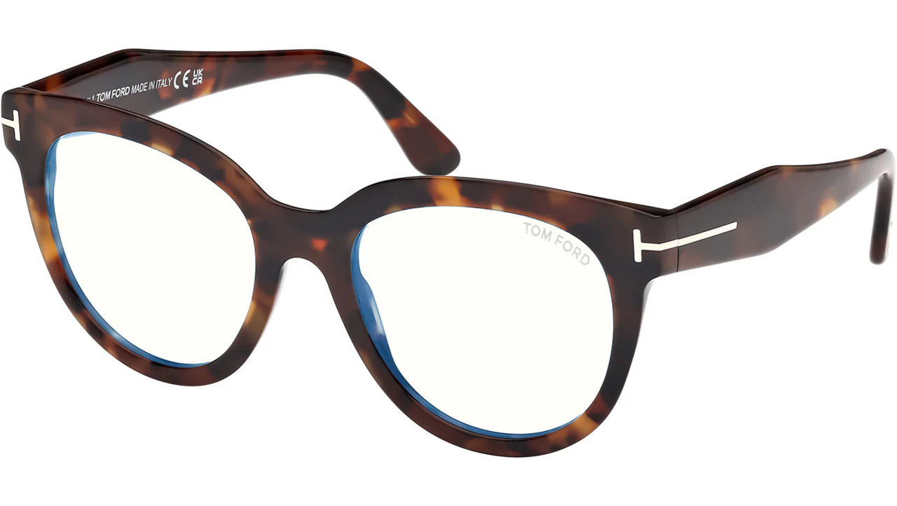 Tom Ford FT5987B 052 Eyeglasses Dark Havana 52mm Women