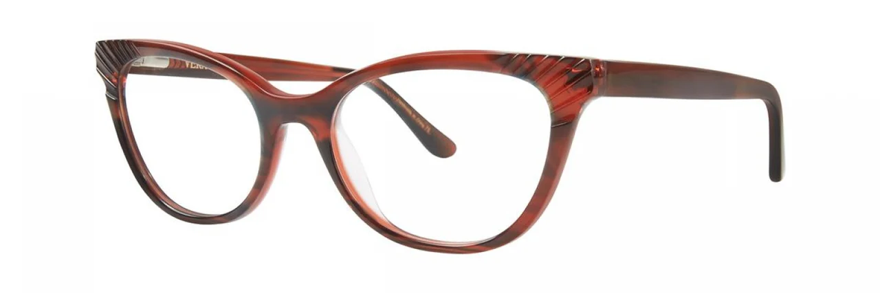 Vera Wang V392 Eyeglasses Cabernet 49mm Women