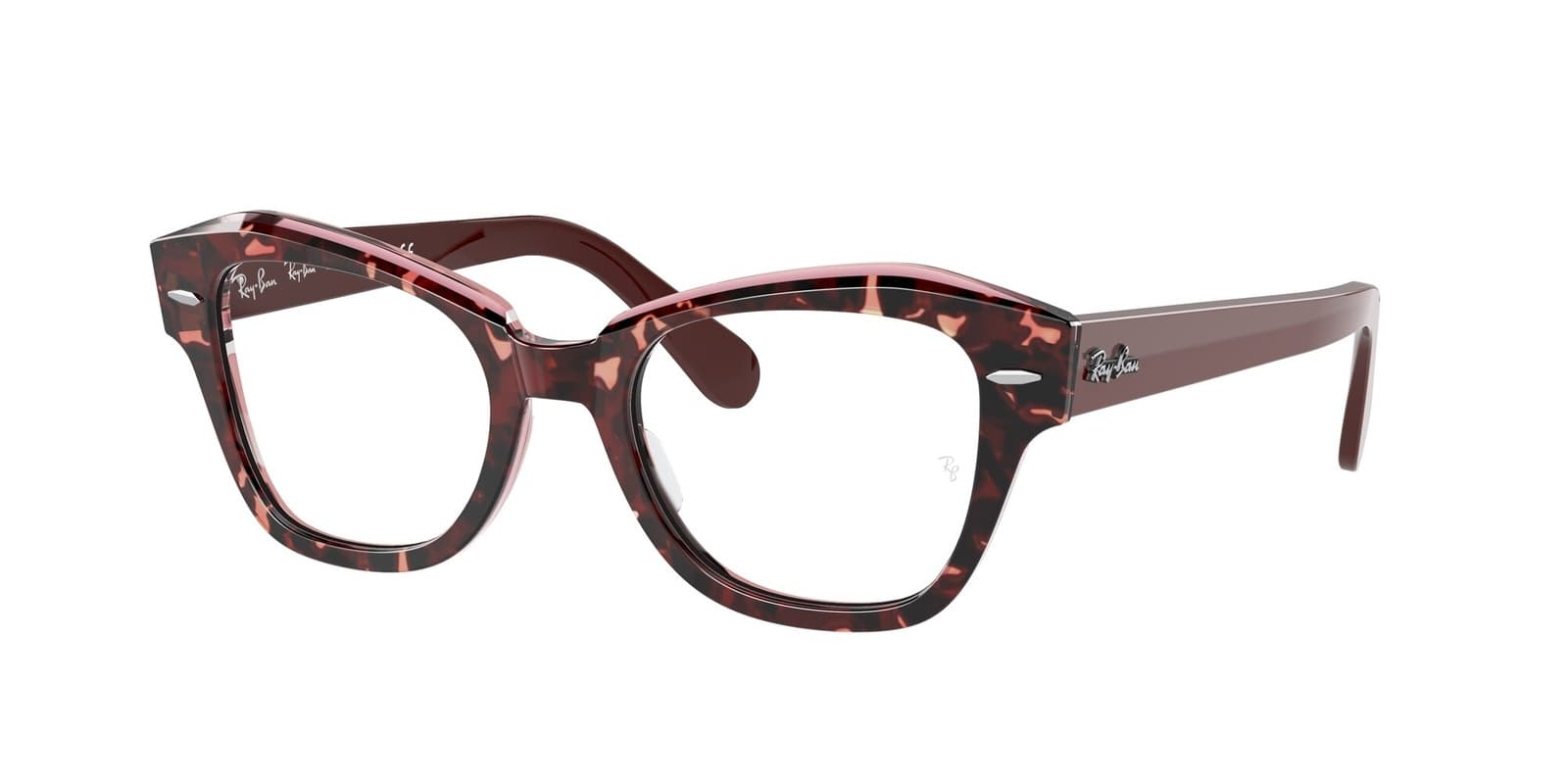 Ray-Ban RB5486 STATE STREET 8097 RX5486 Eyeglasses Red 48mm Unisex