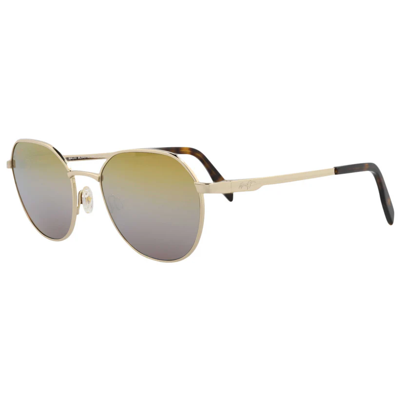 Maui Jim DGS845 16 Sunglasses Gold 52mm Unisex