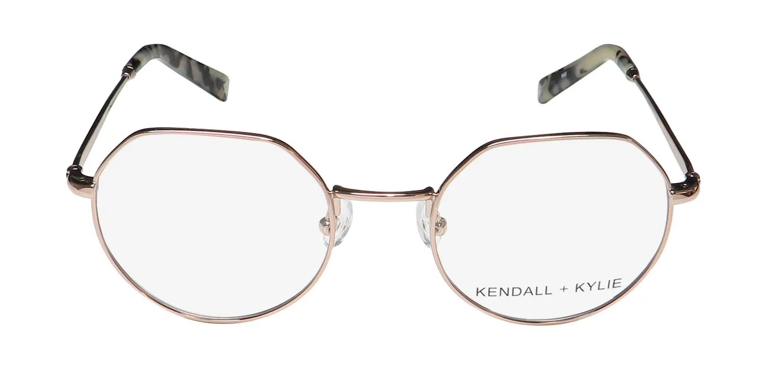 Kendall + Kylie Kko116 Ivy 780 Eyeglasses Rose Gold 47mm 3