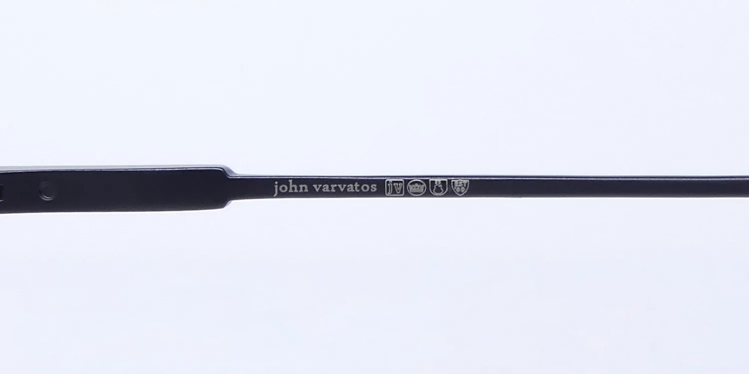John Varvatos V184 black Eyeglasses Black 54mm 7