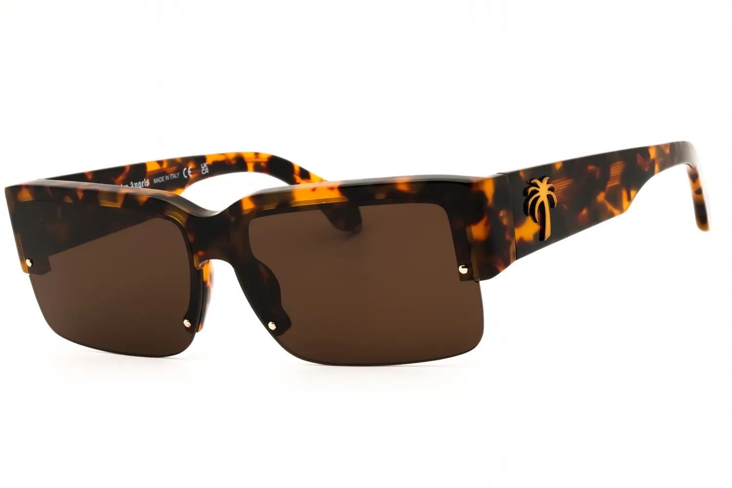 Palm Angels DRAIN 6064 Sunglasses Havana 62mm Unisex