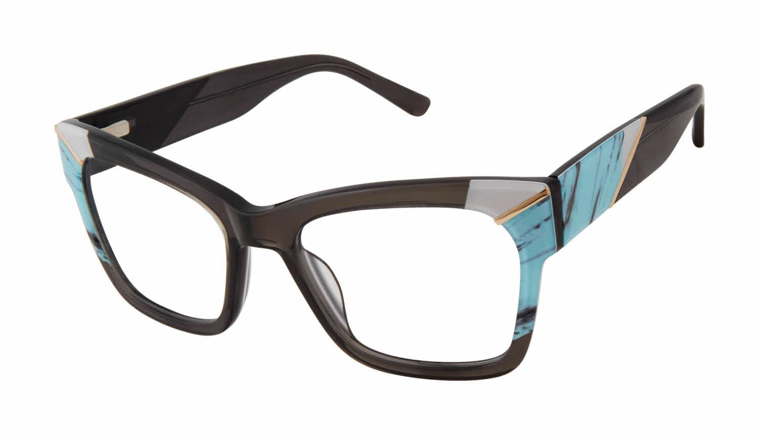 L.A.M.B. LA068 GRY Eyeglasses Multicolor 52mm Unisex