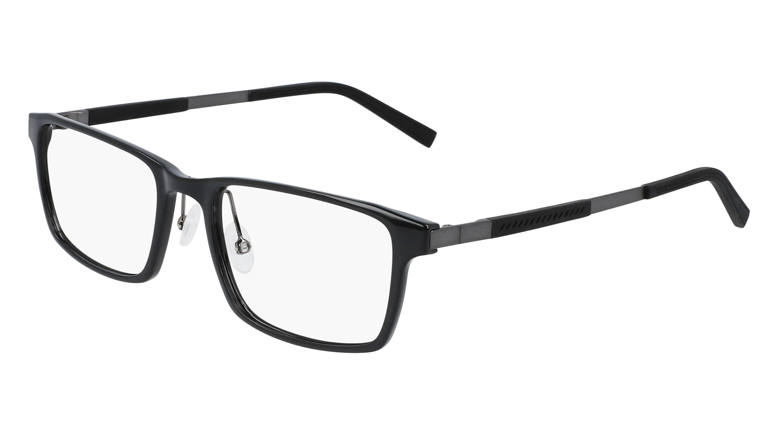 Flexon EP8008 001 Eyeglasses Shiny Black 55mm Men