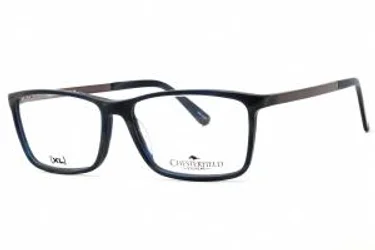 Chesterfield 54XL 0HW8 00 Eyeglasses Blue Horn 59mm
