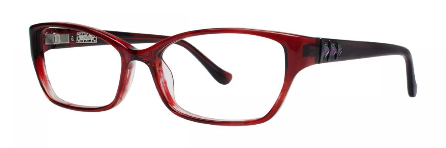 Kensie Energy Eyeglasses Red 50mm Women