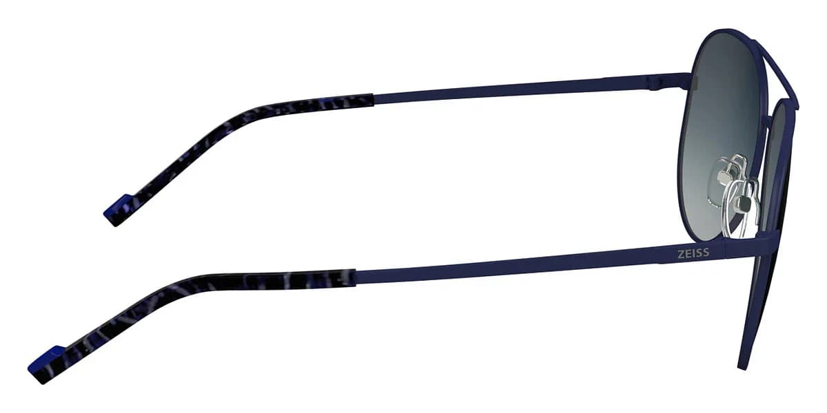 Zeiss ZS24150SP 403 Sunglasses Satin Blue 60mm Men 5