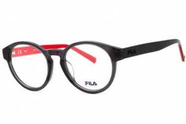 Fila VFI218 0705 Eyeglasses Shiny Transparent Dark Grey