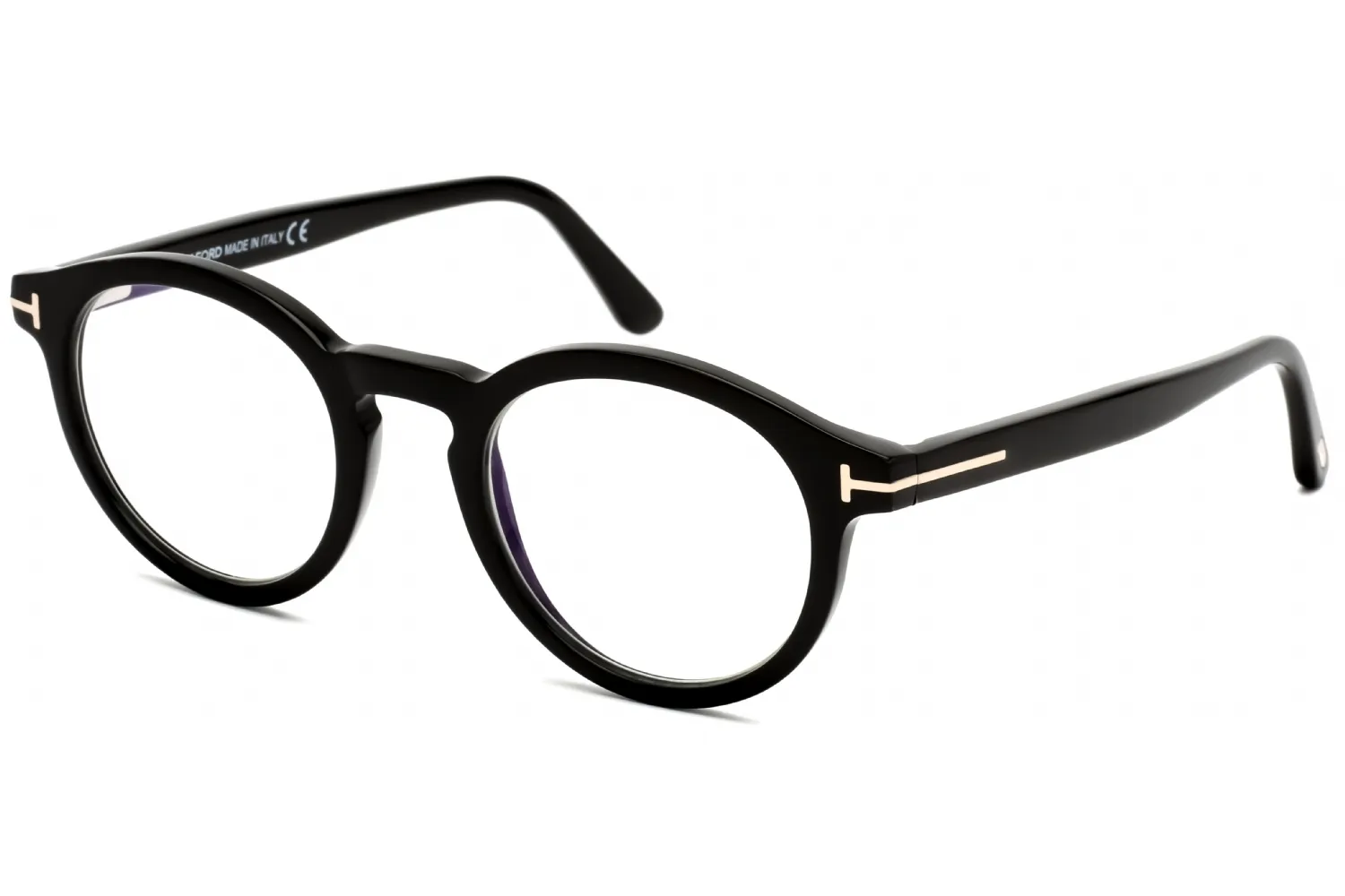Tom Ford FT5529-B 001 Eyeglasses Black 48mm Unisex