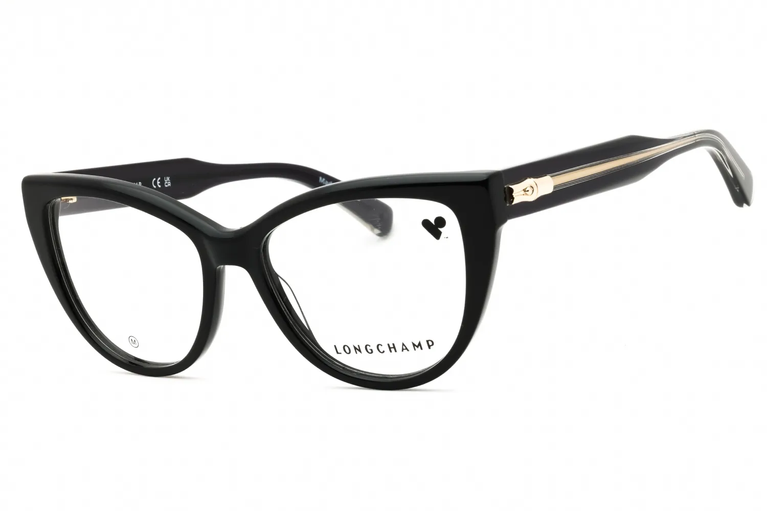 Longchamp LO2771 001 Eyeglasses Black 52mm Women