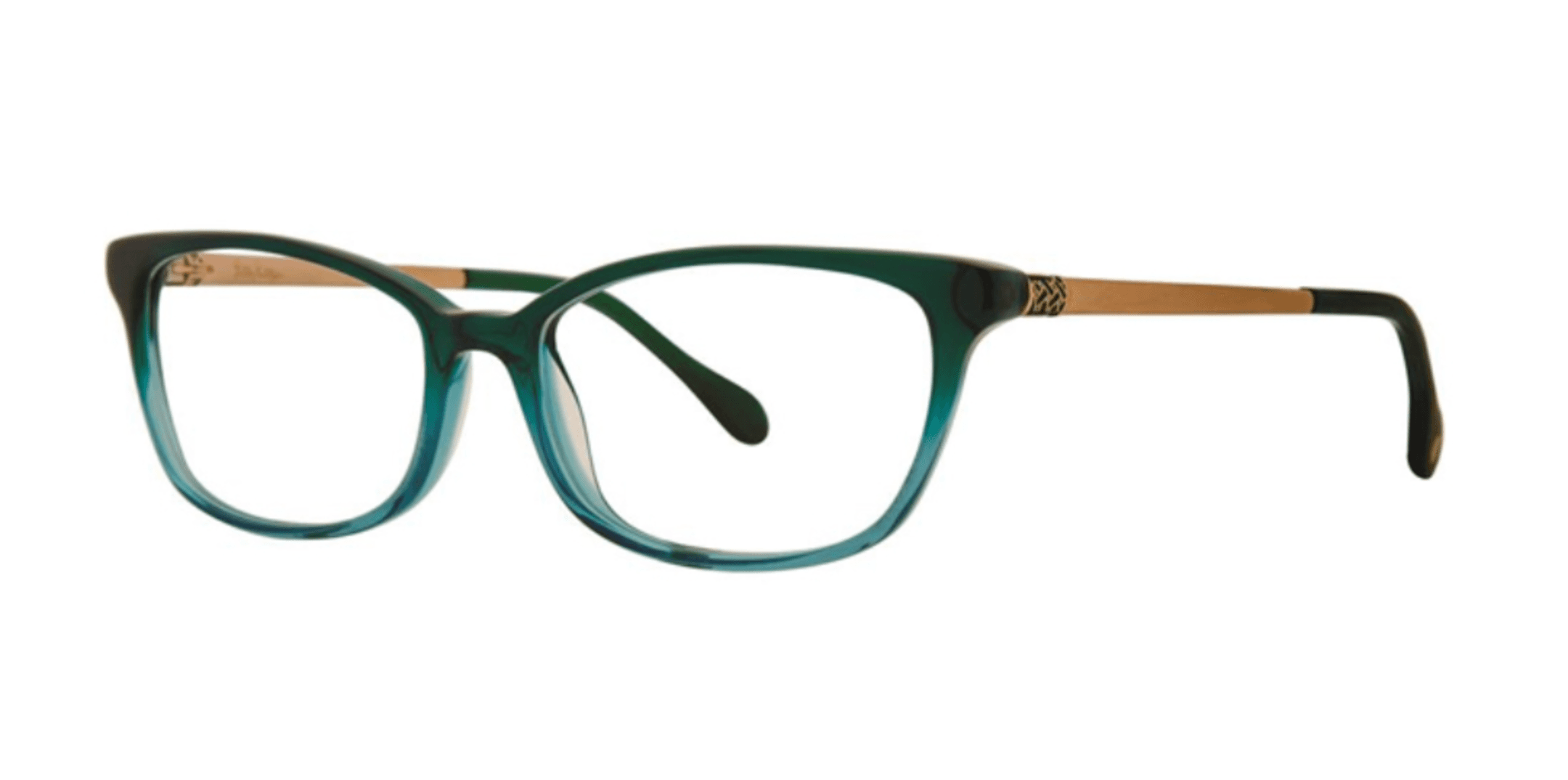 Lilly Pulitzer Finsbury Eyeglasses Ocean Fade 52mm Women