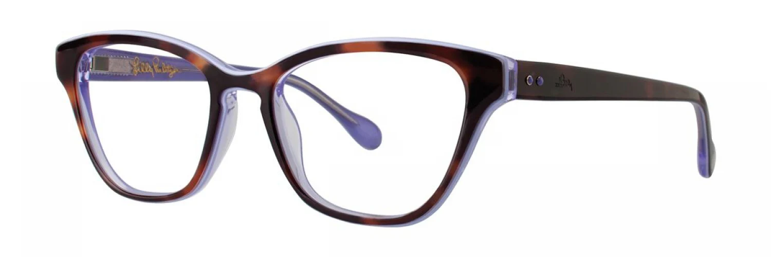 Lilly Pulitzer Copeland Eyeglasses Tortoise 50mm Women