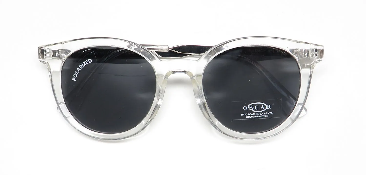 Oscar de la Renta Oscar 1289 971-2 Sunglasses Clear Crystal 51mm 2