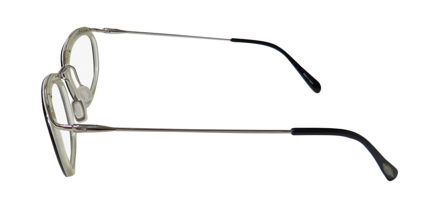 Oliver Peoples Massine ebo/s Eyeglasses Black 52mm Unisex 4