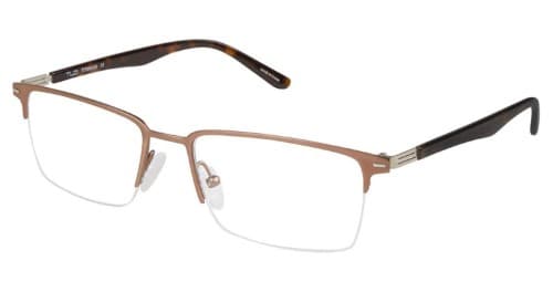 Thin Light Glasses NU018 C03 Eyeglasses Multicolor 54mm Men