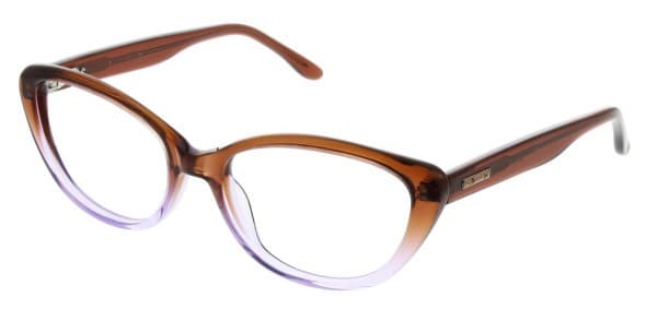 BCBGMAXAZRIA PAOLA BROWN ORCHID FADE Eyeglasses Multicolor 51mm Women