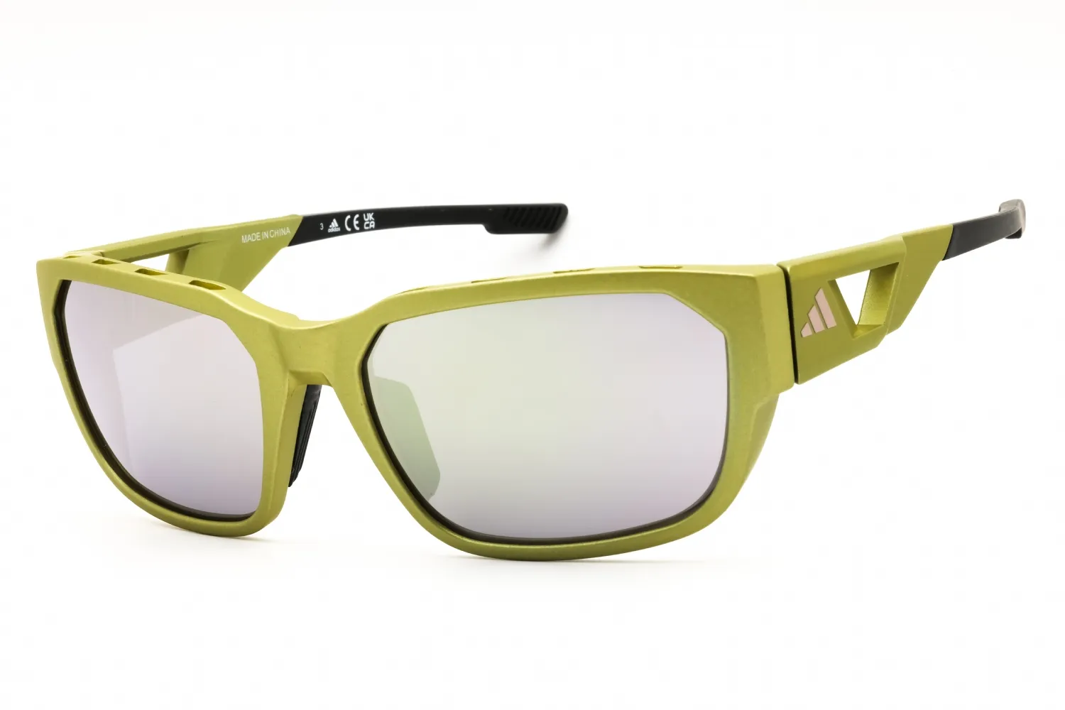 Adidas SP0092 94Q Sunglasses Matte Light Green 58mm Men
