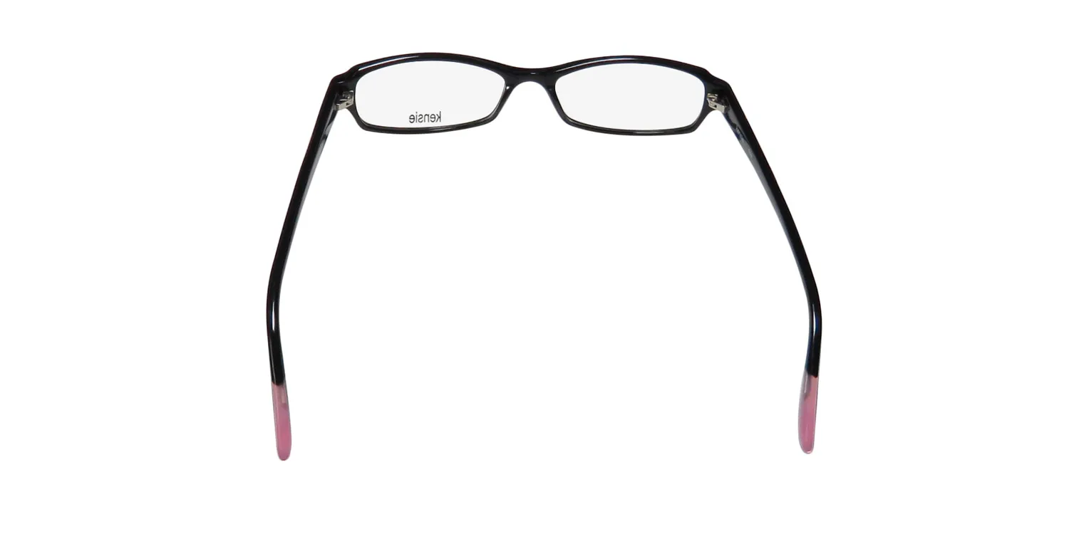 Kensie Float bk Eyeglasses Black 52mm 5