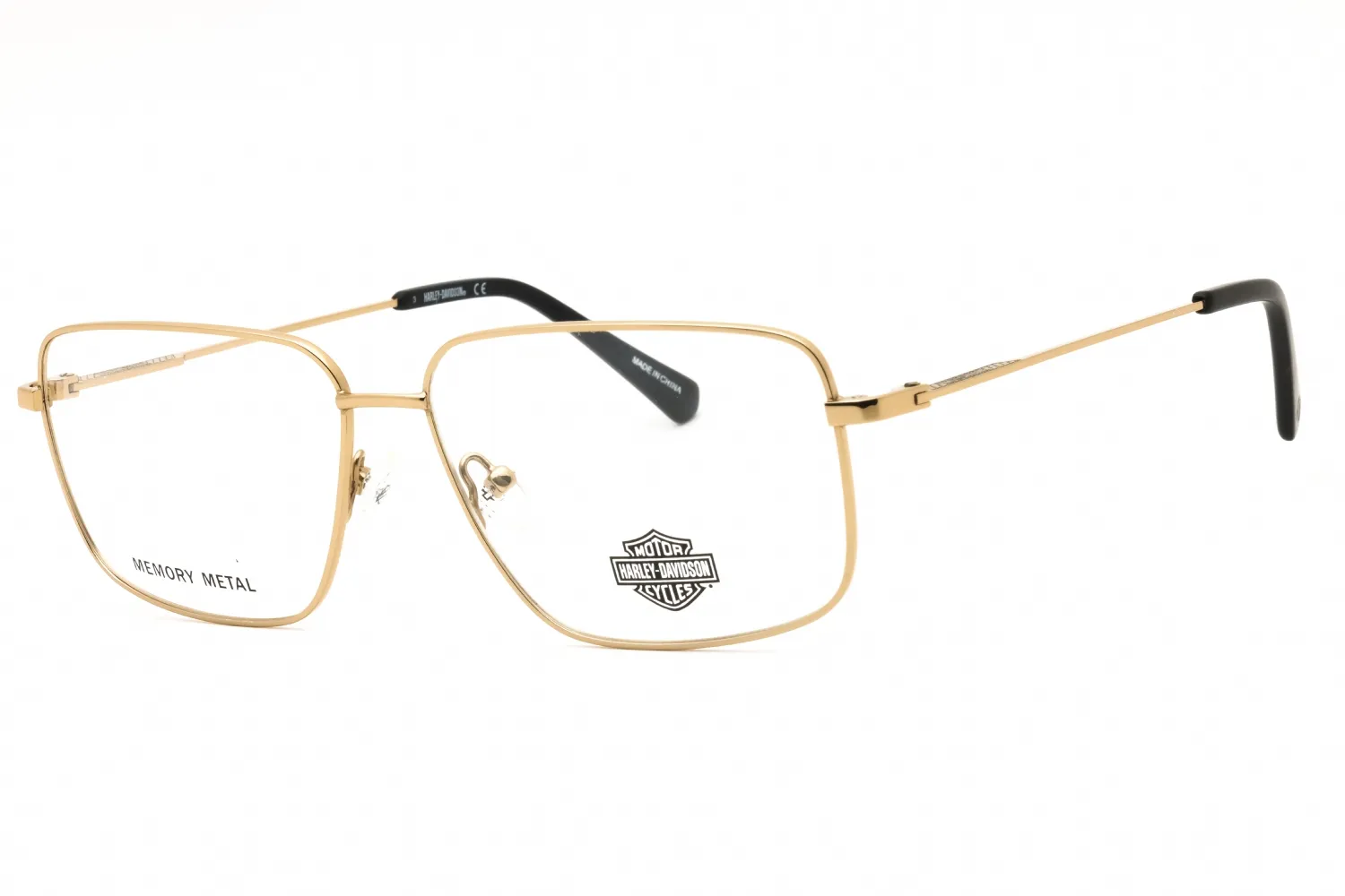 Harley Davidson HD0954 032 Eyeglasses Pale Gold 59mm Men