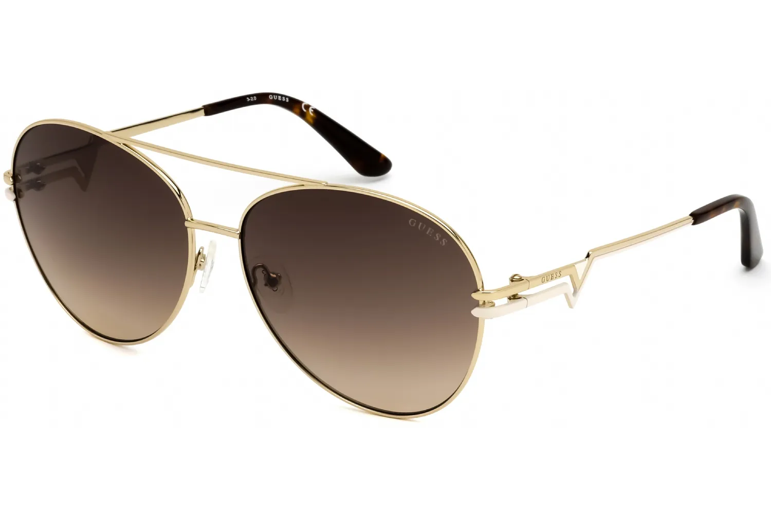 Guess GU7735 32F Sunglasses Gold 64mm Women