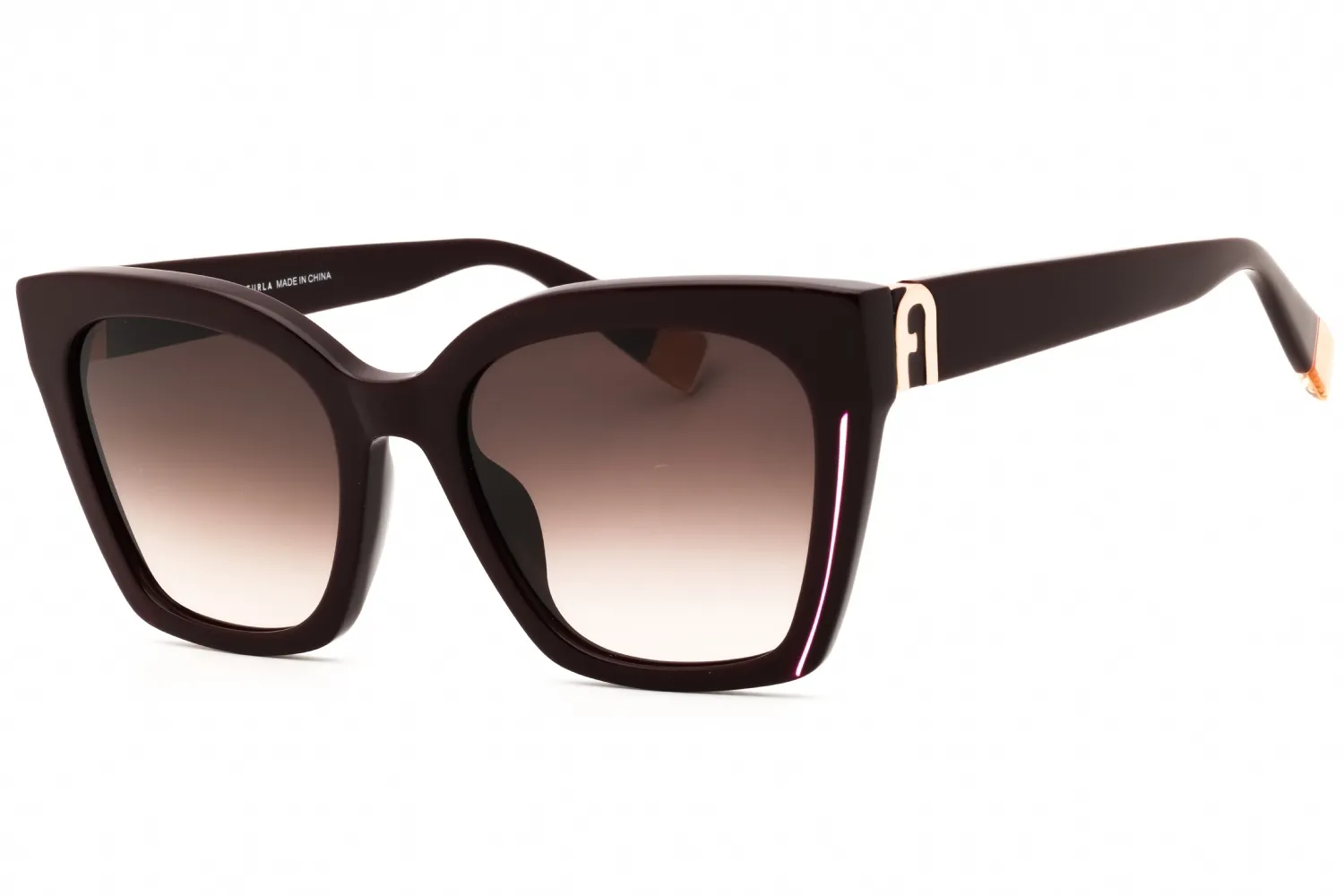 Furla SFU708 0G96 Sunglasses Bordeaux 54mm Women